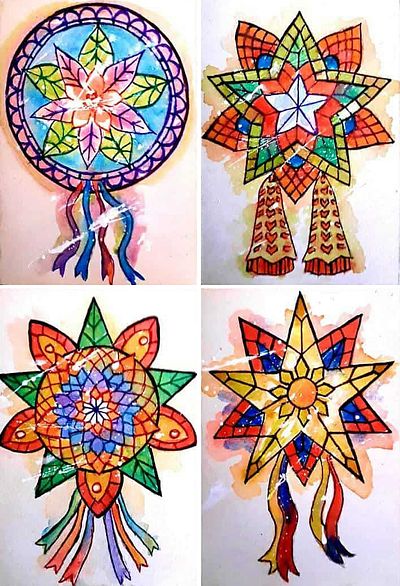 Christmas Parols Set 5