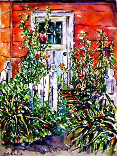 The Red  Orange Cottage